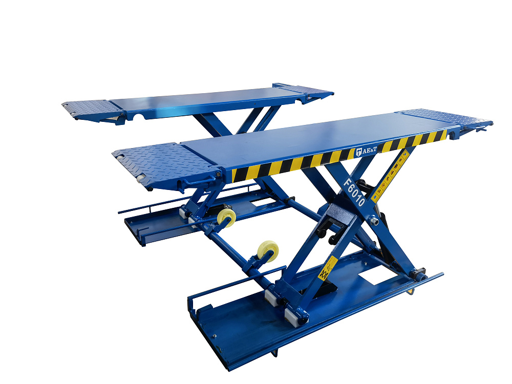 Обзор мобильного ножничного подъемника F6010 AE&T